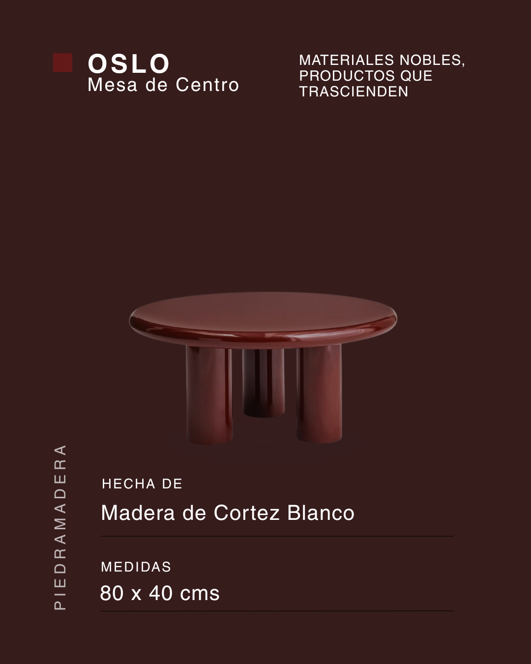 Mesa de Centro Oslo